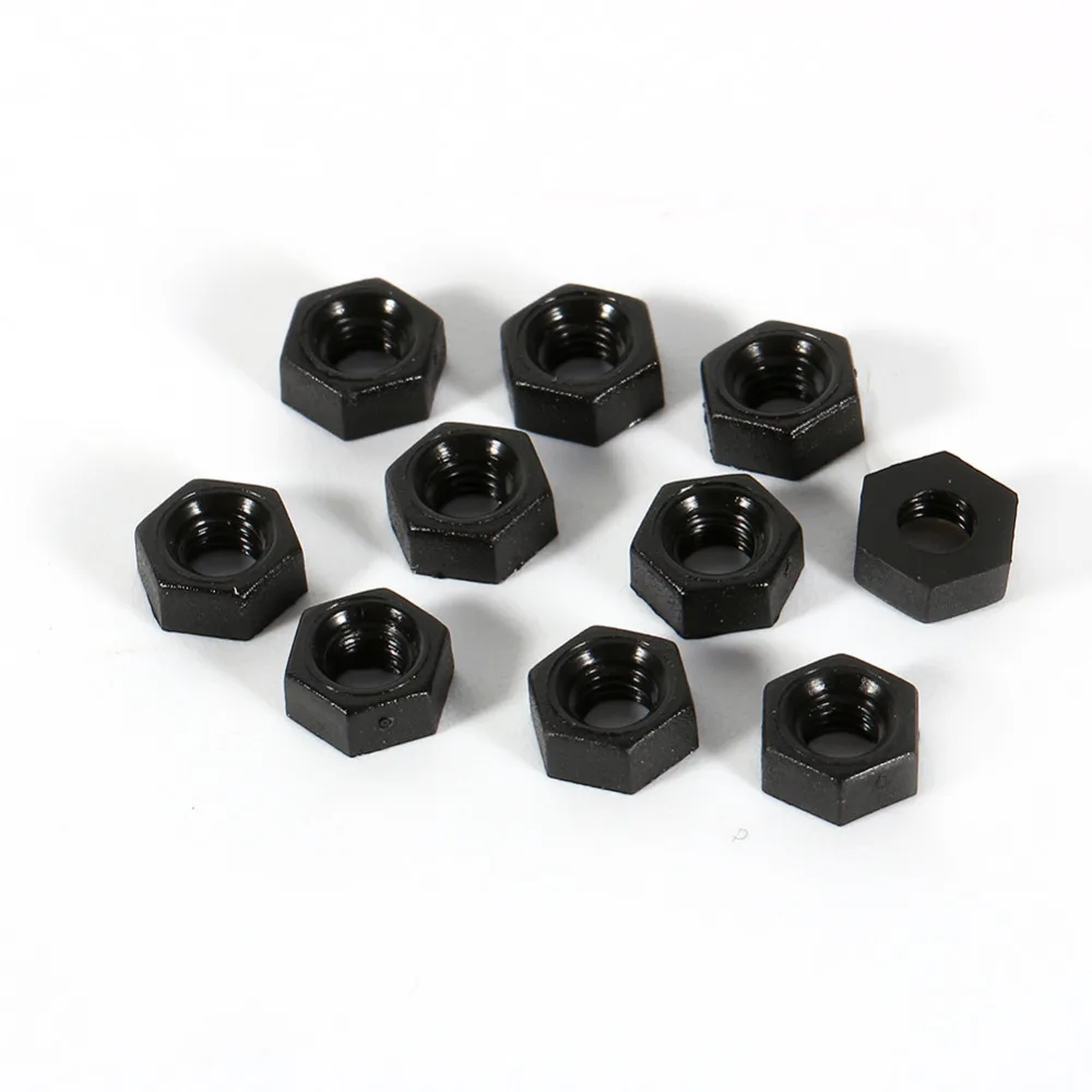 

100Pcs Nylon Nuts Plastic Hex Nut M2 M3 M4 Nut Bolt Hex Column Standoff Spacer Phillips Screw Fasterner Accessories Hot Sale