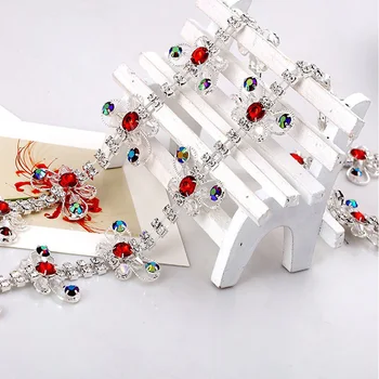 

Direct Selling Rushed Freeshipping Sew-on Crystal Bags Garment Strass Crystal Fashion Design Rhinestones Chain Trimming