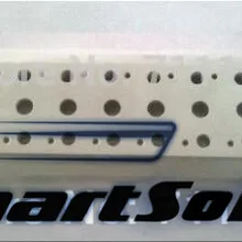 4V410-15 пневматический Airtac коллектор электромагнитного клапана Базовая плата с винтовая прокладка 400M-7F для 4v400 4A400 серии 7 станций