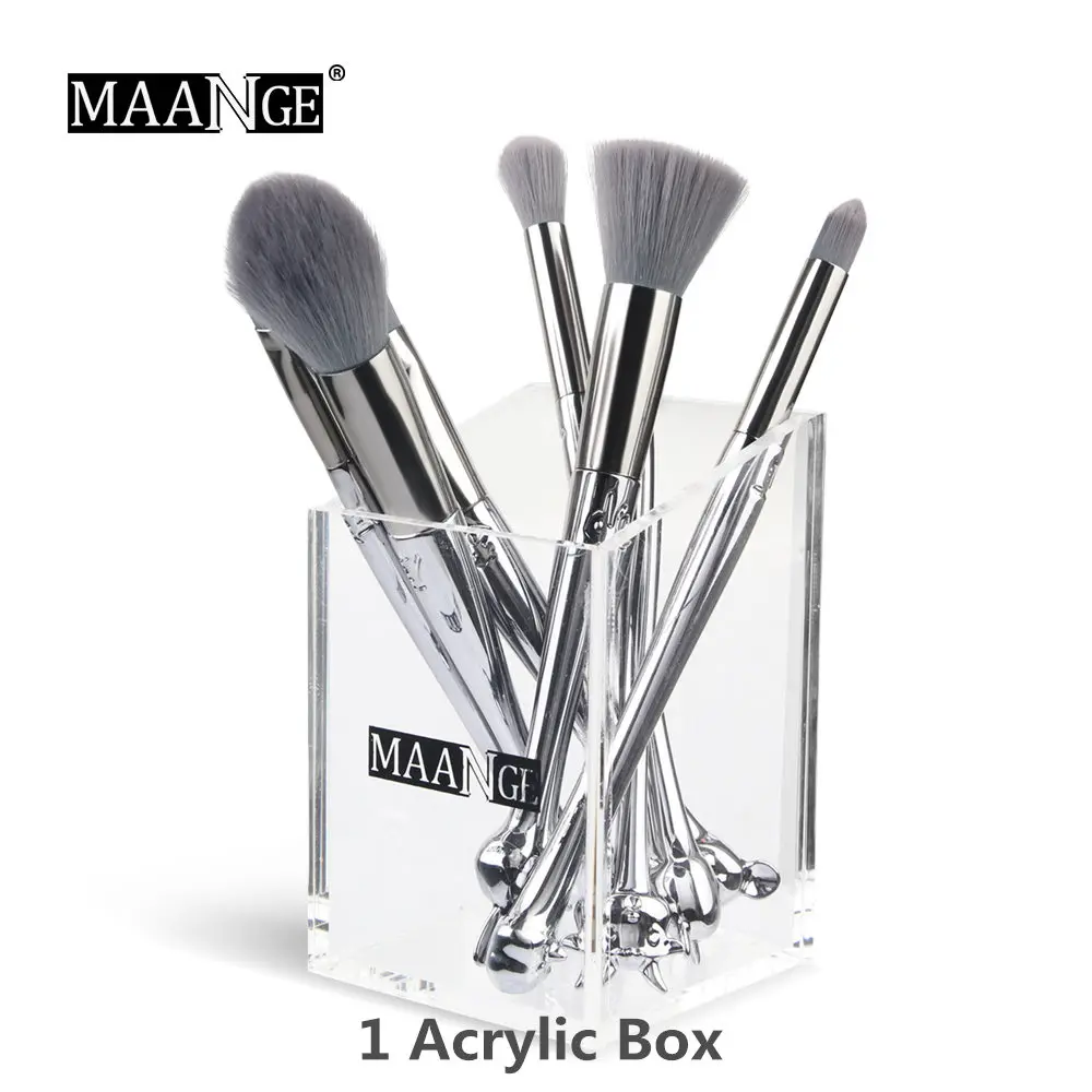 

MAANGE Professional 1pcs Makeup Brushes Case Makeup Brush Set Beauty Cosmetic Woman Make Up Tools Holder Acrylic Box