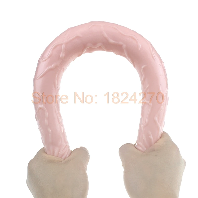 17 inch Flexible Big Long Double Dildo Anal Penetration Sex Toys for Women Double Penis Lesbian Artificial Penis Sex Products