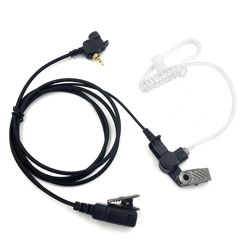 

XQF Acoustic Air Tube Earpiece Headset Mic PTT for Motorola MTP850 Walkie Talkie Portable Radio MTH800 MTH650 MTH850 MTS850
