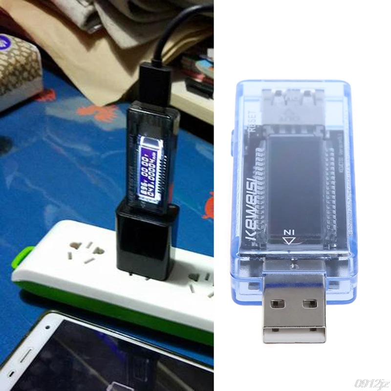 

USB Charger Doctor Mobile Power Detector Battery Test Voltage Current Tester Tools Meter New