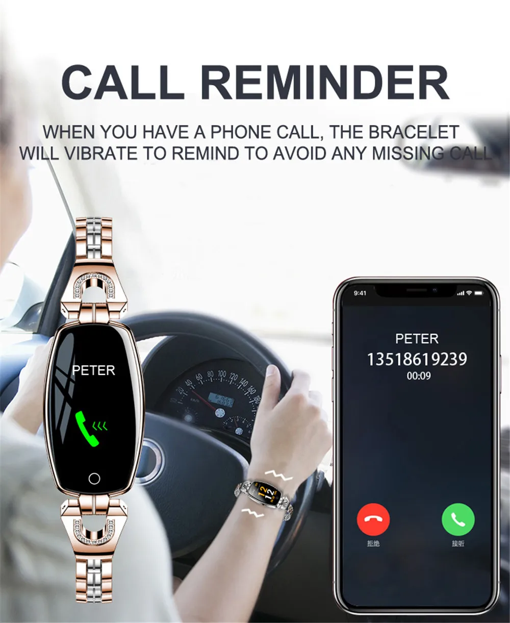 Água de Monitoramento da Freqüência Bluetooth para Android 2021 à Prova Gimto Marca Mulheres d' Cardíaca Relógio Inteligente Ios Aptidão Pulseira Smartver Top h8 10 Pulseiras inteligentes