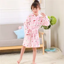 Мягкие фланелевые леопардовые банные пижамы высокого качества; пижамы; банный халат с капюшоном для мальчиков; детский банный халат; домашняя одежда для девочек