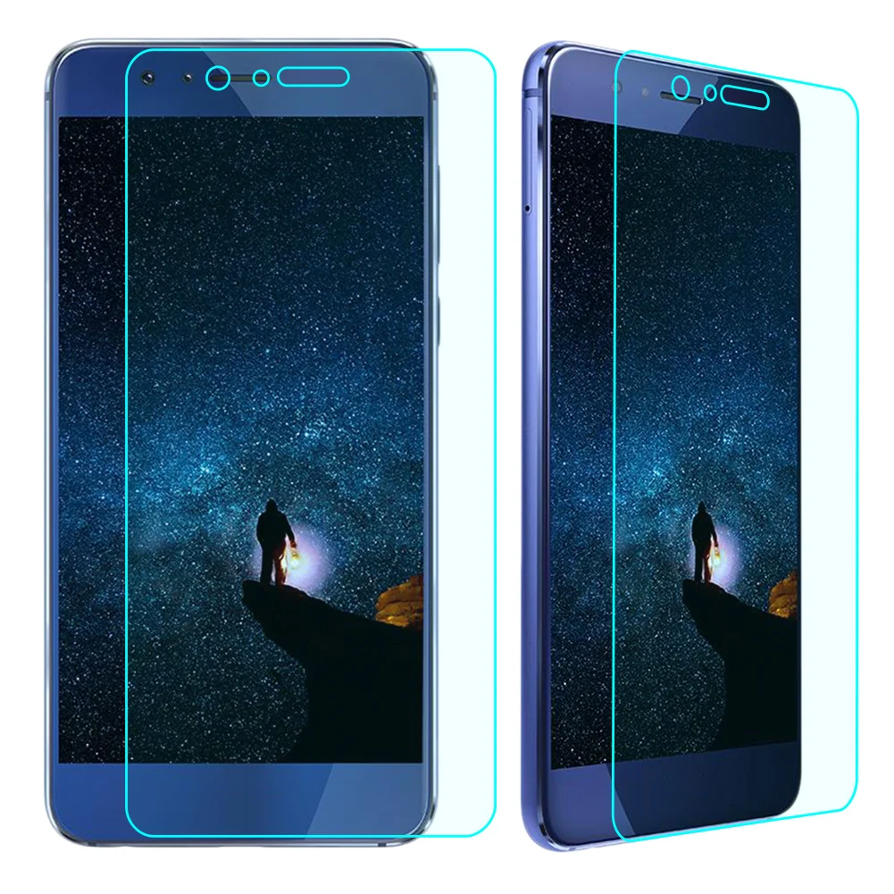 защитное стекло 9 h 2. 5d закаленное для Huawei P20 lite pro Y6 Pro Gr3 G9 Lite Screen Protector Honor 4c 7 8 4x 5x 6x