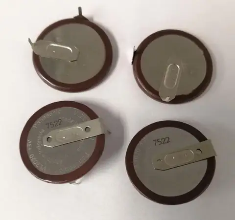 Original para Panasonic Filé de Lítio da Pilha da Tecla Baterias para o Carro Lote Nova Bateria Vl2020 3v 20mah Recarregável Moeda 90 Graus Bmw Chave Berloques vl 2020 4 Pçs –