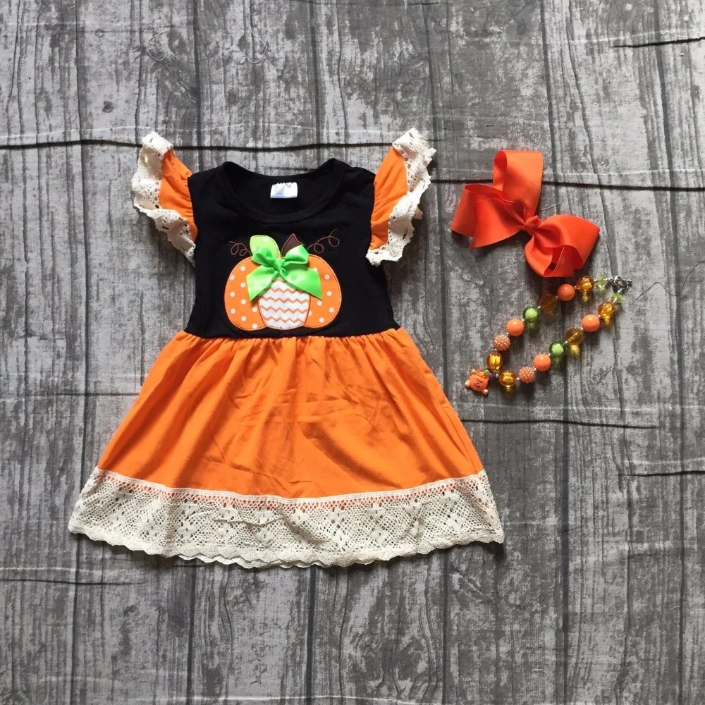 Buy baby girls Halloween dress children girls pumpkin