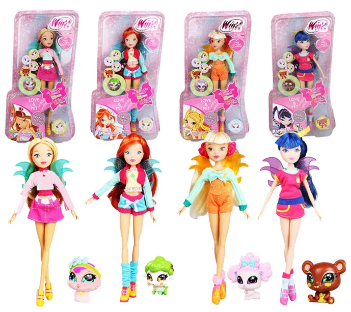 Sicak Satis Winx Club Doll Believix Peri Lovix Peri Gokkusagi Renkli Kiz Peri Ile Bloom Bebek Klasik Oyuncaklar Icin Noel Hediye Toy Snooker Toy Photographytoy Ship Aliexpress