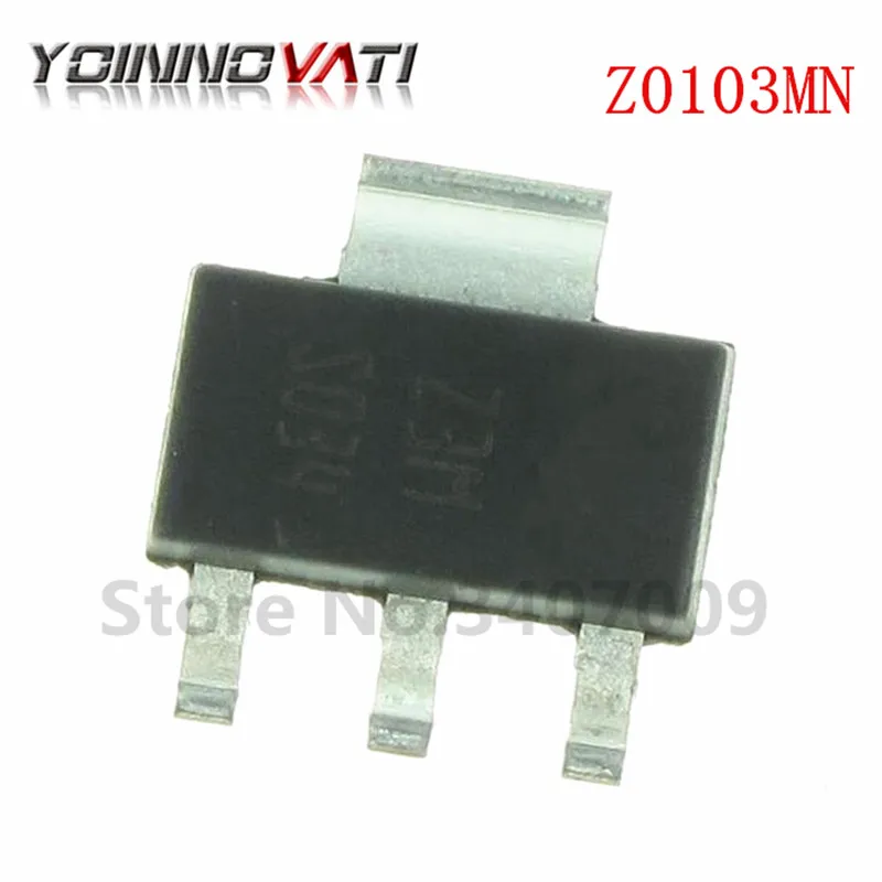 

10PCS/lot Z0103MN SOT223 Z0103 Z3M Triac SENSITIVE GATE New original