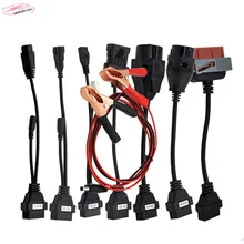 hot sale tcs cdp pro 8 pcs car cables obd2 OBDII Cars Diagnostic Interface Tool Full set 8PC Car Cables For CDP Cable Free ship