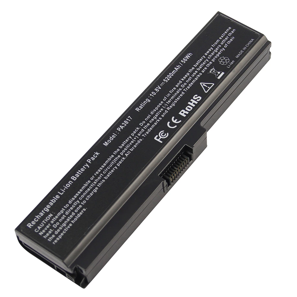 Аккумулятор для ноутбука Toshiba 7800 мАч фотосессия PA3817 L700 L600 L730 L750 L600D C600D L310 L311
