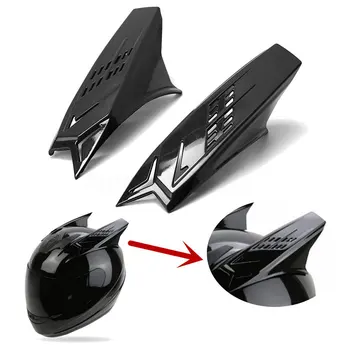 

Vehemo Full Face 2pcs Helmet Horn Racing Mohawk Horns Racing Motorcycle Helmet Personality Horn