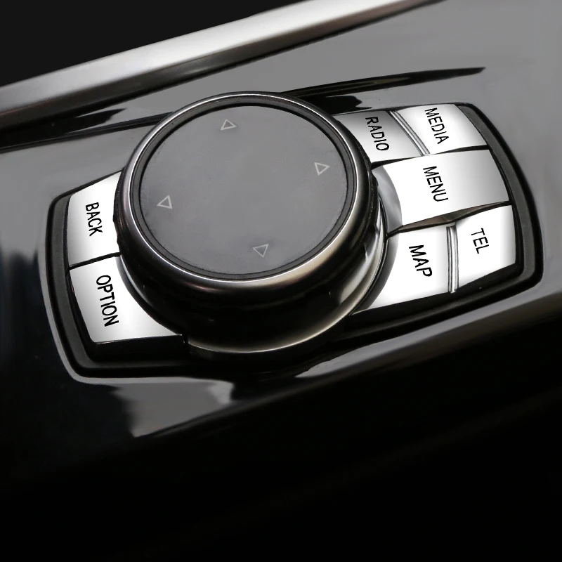 SRXTZM для BMW F10 F07 F06 F12 F13 F01 F02 F20 F30 F32 Автомобильная хромированная крышка из АБС