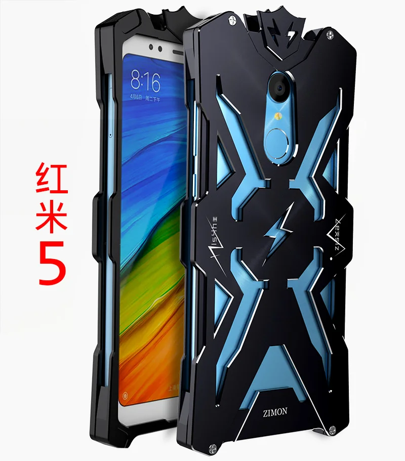 

Aluminum Armor Thor Case For Redmi 5 Plus Case Cover The Flash Iron Man Phone Protective Shell Skin Bag For Xiaomi Redmi 5 Plus