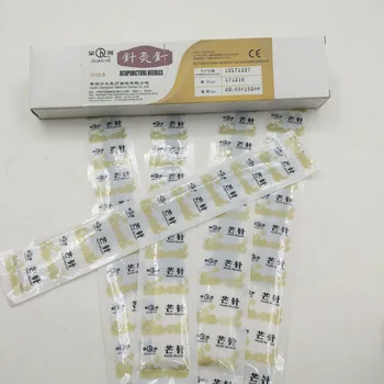 

New 5*20Pcs/box Sterile Acupuncture Disposable Needles Medical Pin 0.4x100/125/150mm,0.45x100/125/150mm Treatment