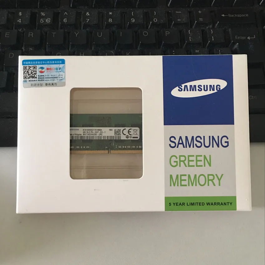 Модуль памяти для ноутбука SAMSUNG 4 Гб DDR4 2400 МГц PC4 2400T МГц|ddr4 2400|laptop memorysamsung 4gb |