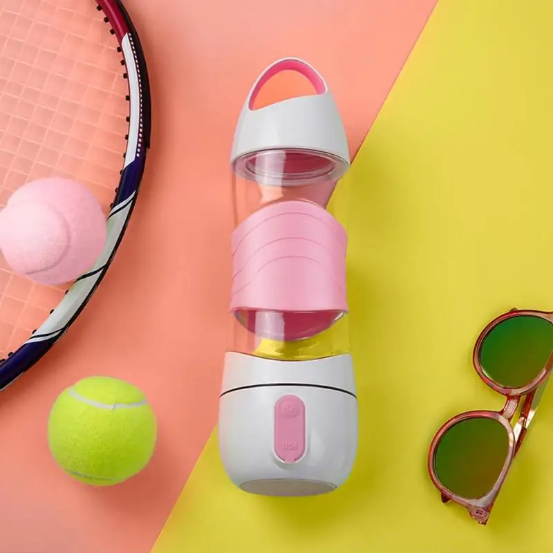 

60mL Multi-functional Water Bottle Beauty Nano Mist Sprayer Air Humidifier Smart Water Drinking Reminder with SOS LED Light