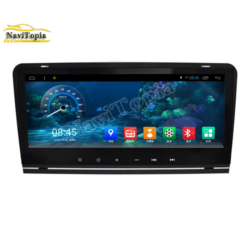 

NAVITOPIA 8.8inch 2G RAM 32G ROM Octa Core Android 8.1 Car GPS Navigation for Audi A3 2003 2004 2005 2006 2007 2008 2009-2011