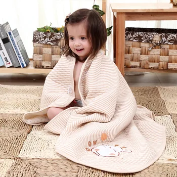 

Colorful cotton air layer blankets Bath towel blankets and air conditioning quilts for children and adults in summer