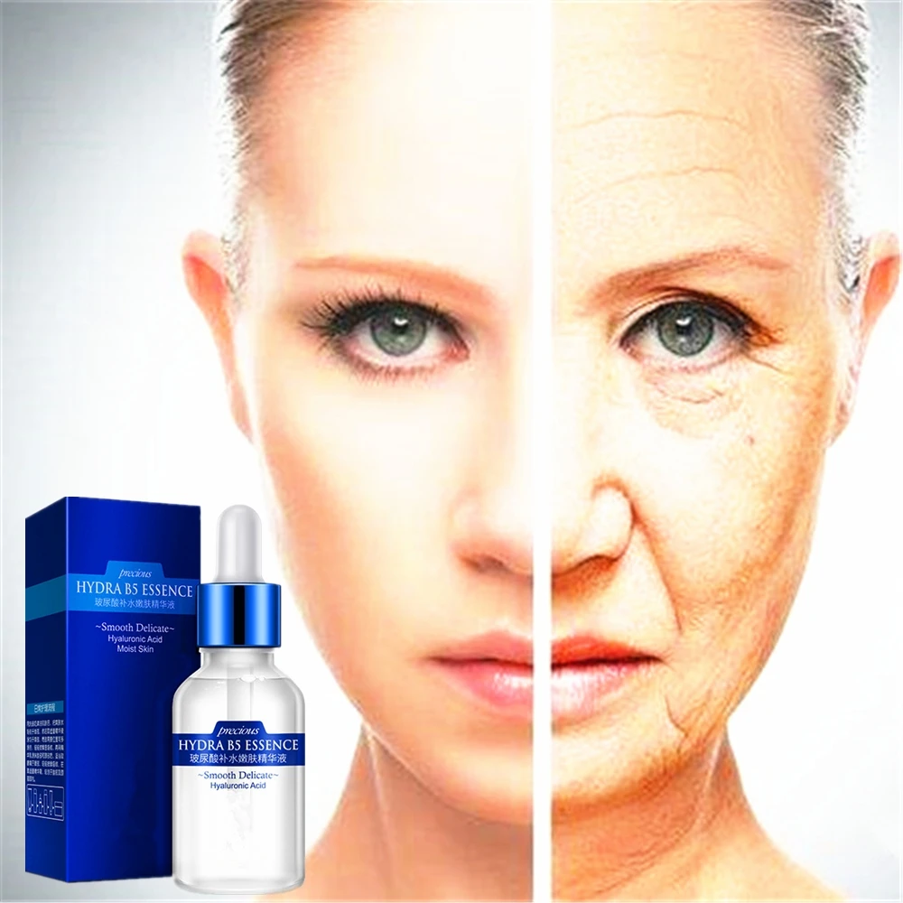 Suero de ácido hialurónico para blanquear la piel, mascarilla hidratante en lugar de inyección, 100%, natural puro, 15ml|Suero| - AliExpress