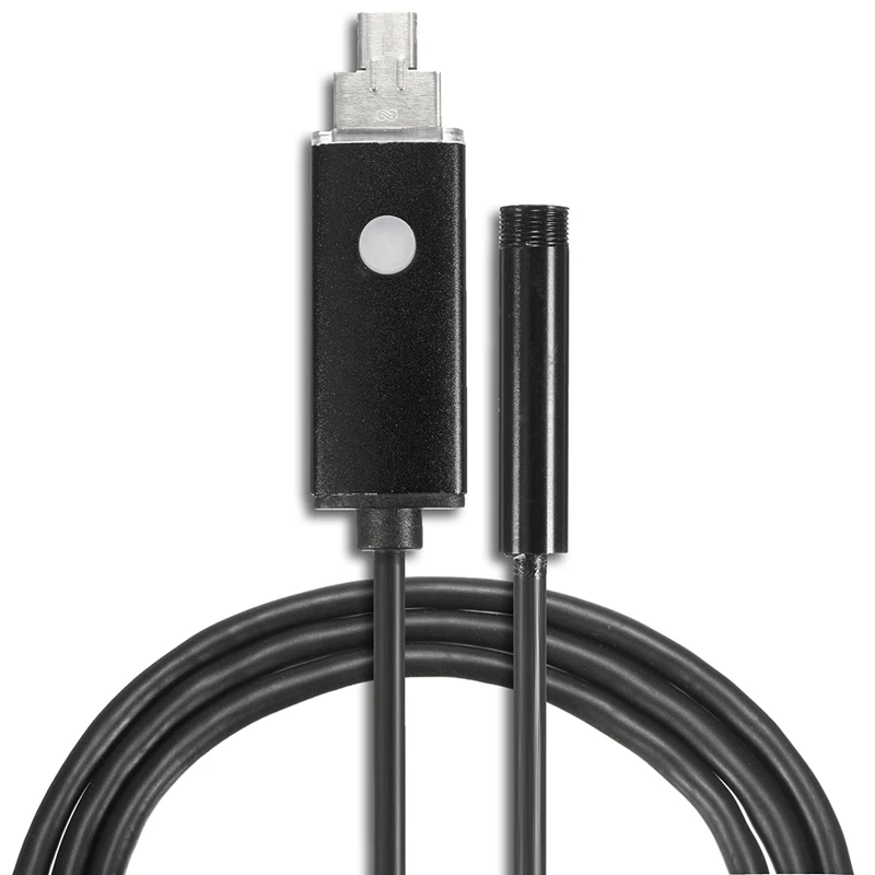 

Hot Sale 7mm Lens 2M/5M/10M For Android USB Waterproof Endoscope 6 LED Borescope Inspection Camera 67 Degree View Angle