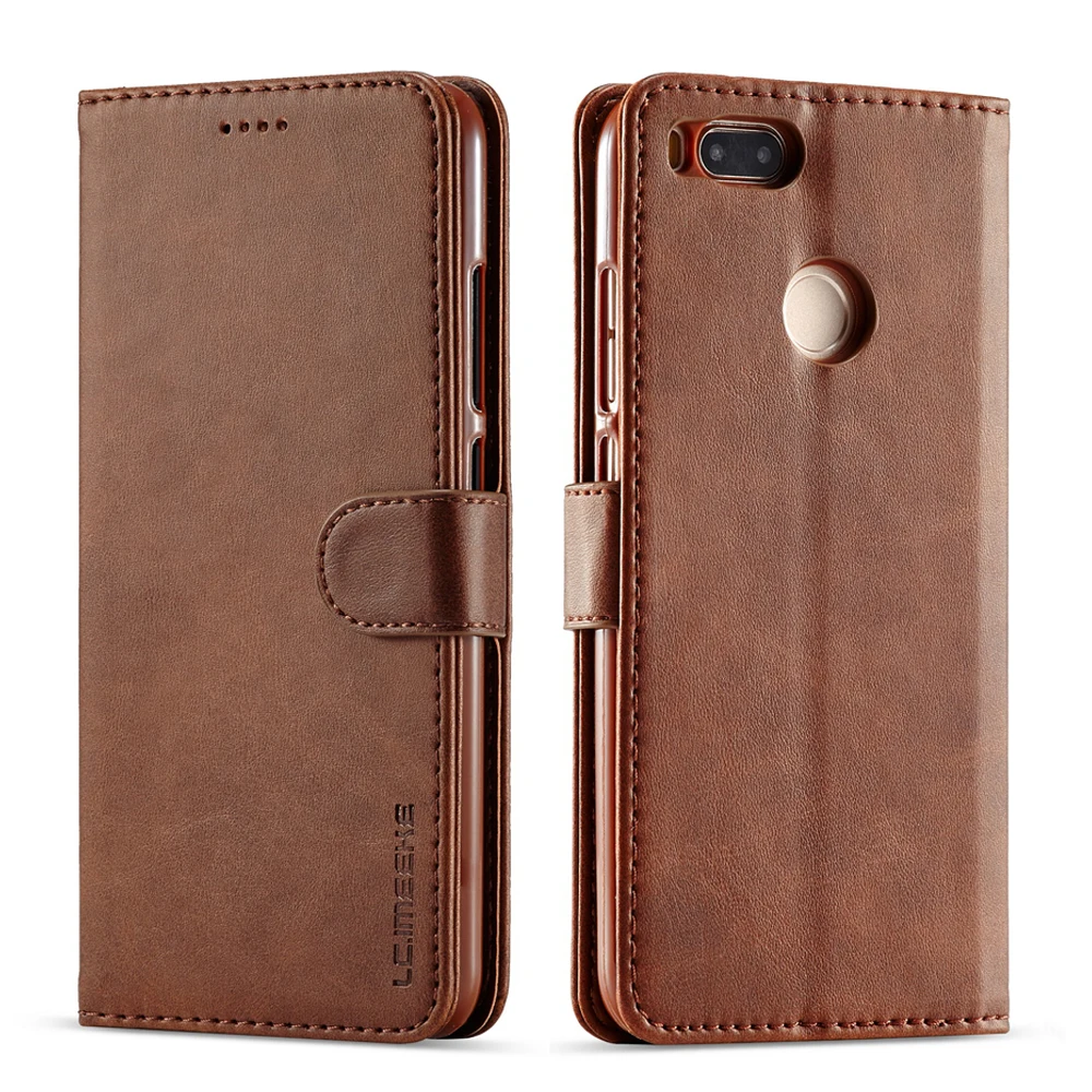 Leather Flip Case For Xiaomi Mi A1 Card Slot Wallet Case Xiaomi Mi A1