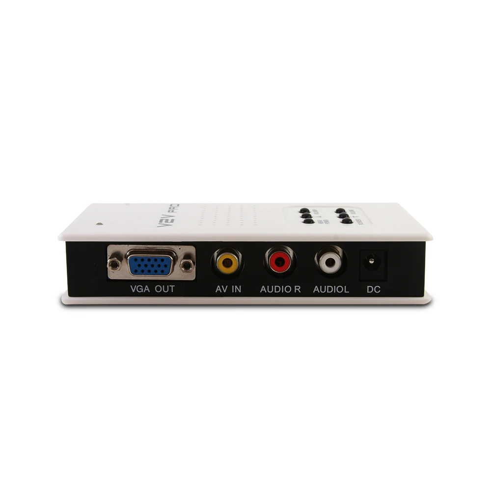 Конвертер видео GENIATECH Mygica V2V Pro AV/CVBS/ S video в Vga для Ps2/Ps3/Nintendo/XBox360 /VHS|v2v pro converter|s-video to