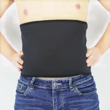 Мужской Пояс для коррекции тела, неопреновый пояс для пота, сауны, бега, фитнеса, спорта, контроль тренера талии, корсет, пояс для похудения, триммер для талии