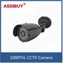 CCTV Camera Outdoor 1000TVL IR Cut Filter 36 IR Leds Day Night Vision Home Security Video Bullet Surveillance Camera Security