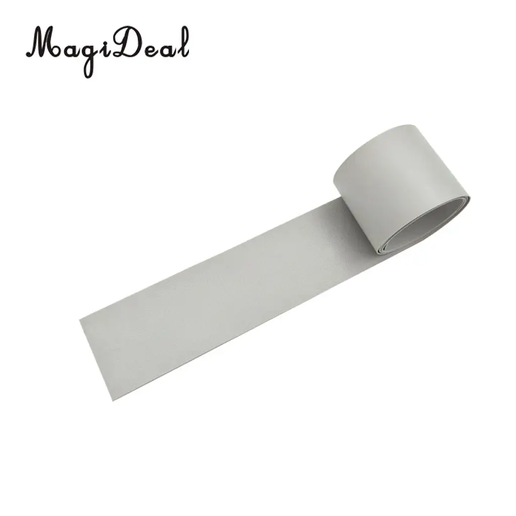 MagiDeal Waterproof Inflatable Boat/Dinghy/RIB Mid Grey PVC Repair Patch 51*1000mm for Kayak Canoe Dinghy Yacht Replacement