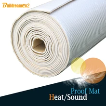 Buildreamen2 6sqm 24" x 40" Автомобильный межсетевой экран двери багажника потолок термозвук щит изоляционный материал коврик тускнеющий Deadener