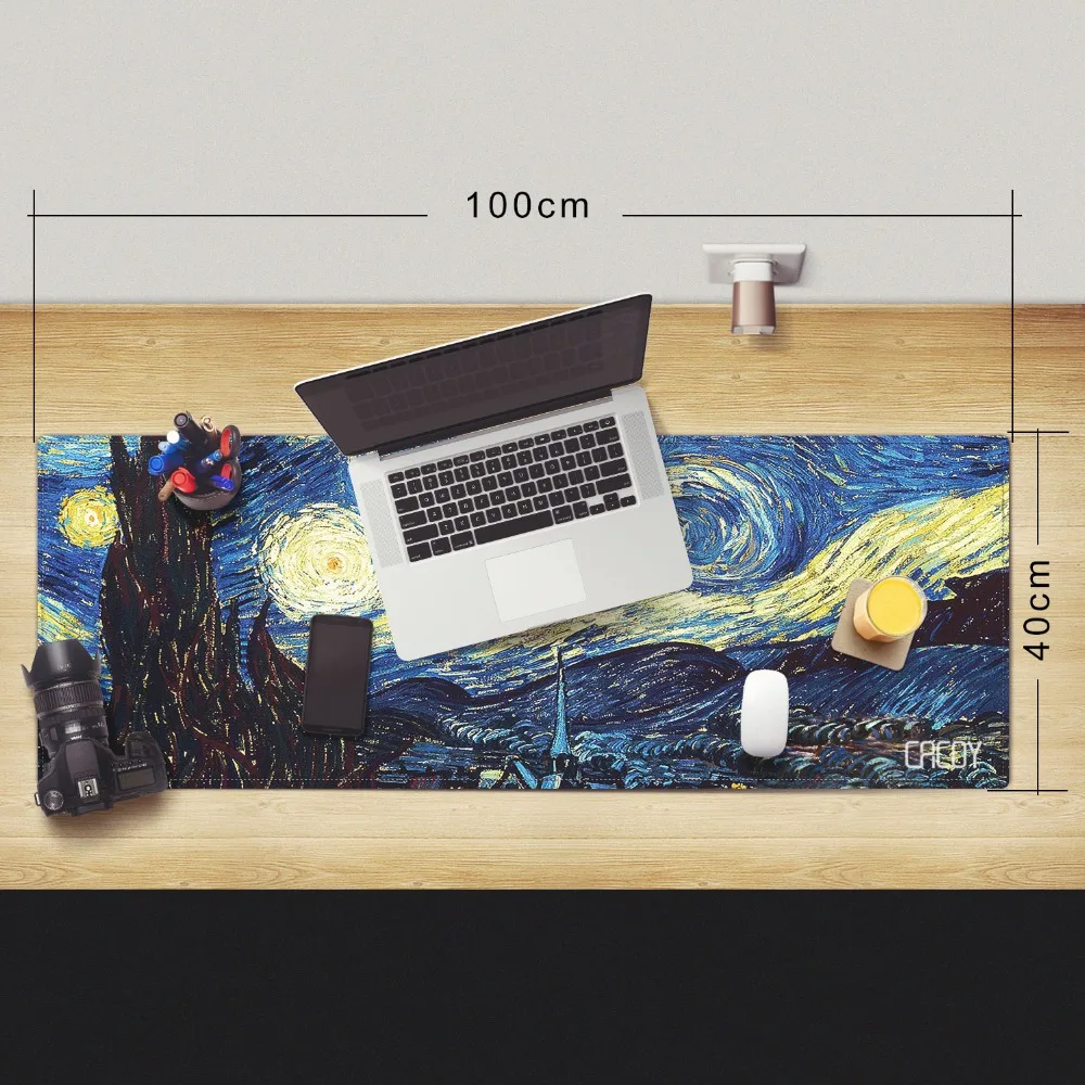  Gaming Mouse Pad Large Size 100*40cmAnti-slip Natural Rubber PC Computer Gamer Mousepad Desk Mat Lo