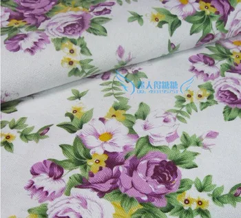 

Cotton curtains, tablecloths and cushions can be customized