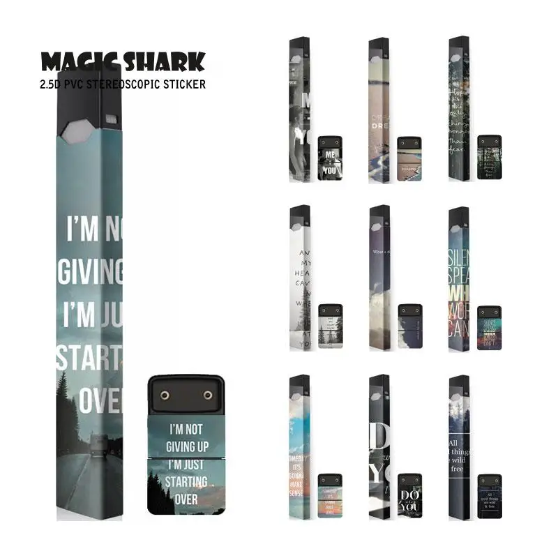 100pcs Magic Shark 2019 Fashion Electronic Cigarette