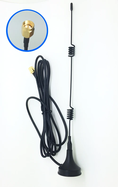 

2.4 GH SMA Inner Screw Needle Sucker Antenna 1.5 m Line Length A02