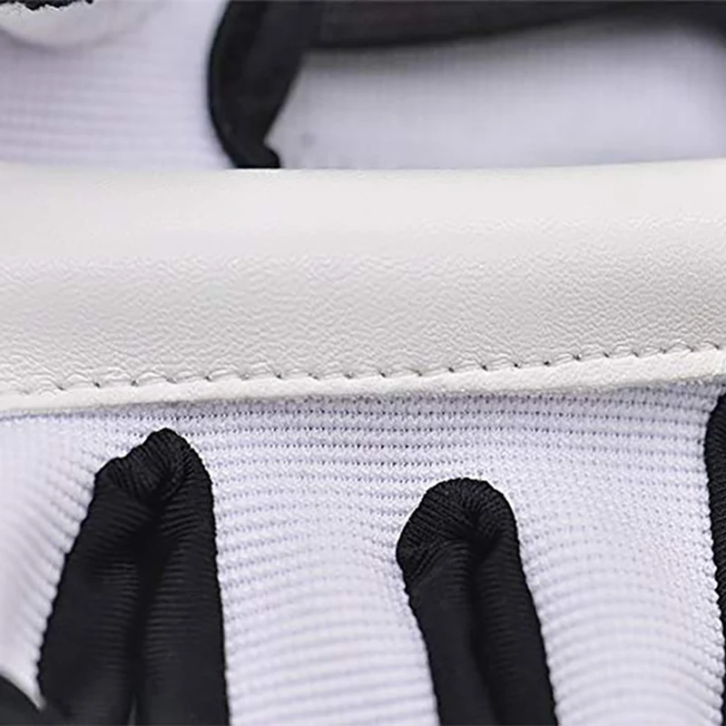 Высококачественные тхэквондо перчатки защитные устройства для рук фриттинг накладки для каратэ бокс черный белый тхэквондо защитные щитки для рук/ног