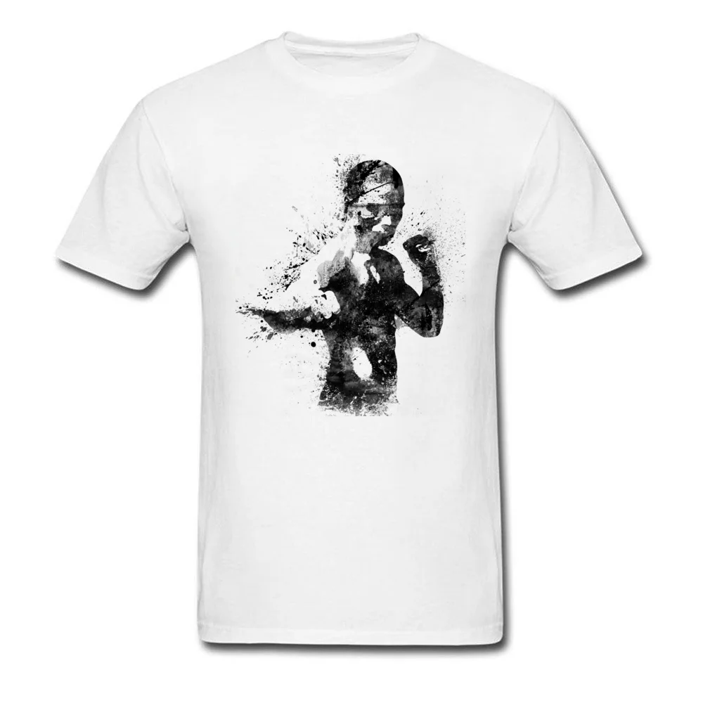 Мужская футболка боксёр с коротким рукавом черными чернилами|t-shirt for men|brand
