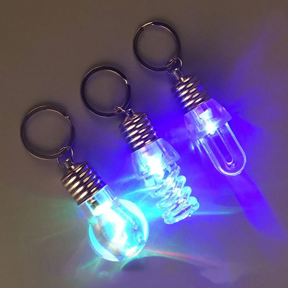Modell Keychain Key Ring Keyring Tools LED LED-Licht beleuchtet S7E6 Dunkel K2C8 