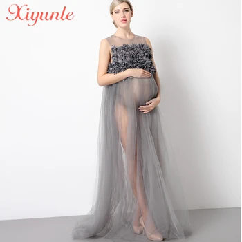 

Maternity Photography Props Pregnancy Wear Party Evening Dresses Clothes Maternity Clothing For Photo Shoots Pregnant Dresses