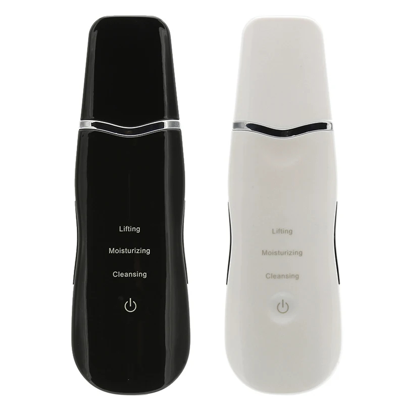 

USB Rechargeable Microcurrent Ultrasonic Ion Deep Cleaning Skin Scrubber Facial Pore Cleaner Blackhead Remover Face Lifting Tool