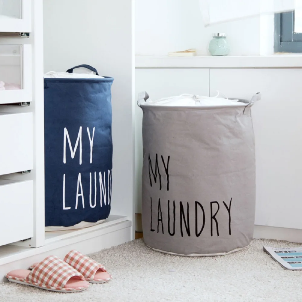 ONEUP-Home-Large-Laundry-Basket-Collapsible-Child-Toy-Storage-Laundry-Bag-Dirty-Clothes-Hamper-Organizer-Bathroom