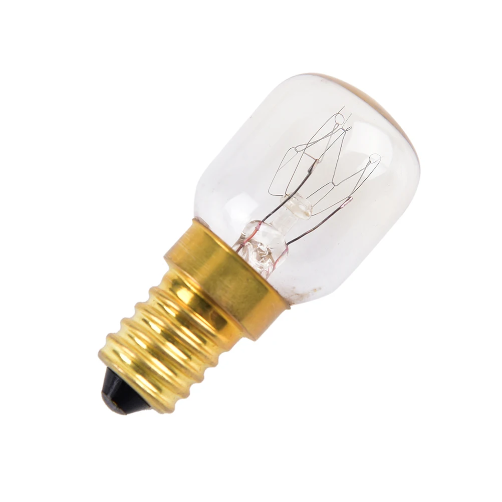 Hot Sale 220v-240v High temperature 15W / 25W / 300 Degree SES E14 OVEN toaster/ steam LIGHT BULBS / COOKER HOOD LAMPS New