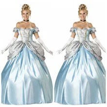 2018 European court costume Sissi Halloween princess dress Cinderella cosplay costume women s costume vintage royal clothing queen cinderella european women s wear retro annual meeting theatre court dress drama
