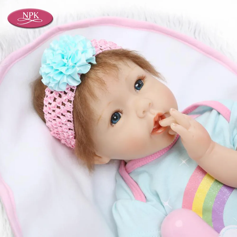 Realista Bebe Reborn Baby Doll Livelike Babies Girl Doll (1)