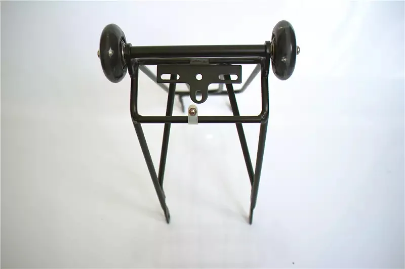 Discount Aluminium Alloy Foldable Q Type Rear Racks with Easywheels for Brompton Bicycle Luggage Carrier for Brompton 1