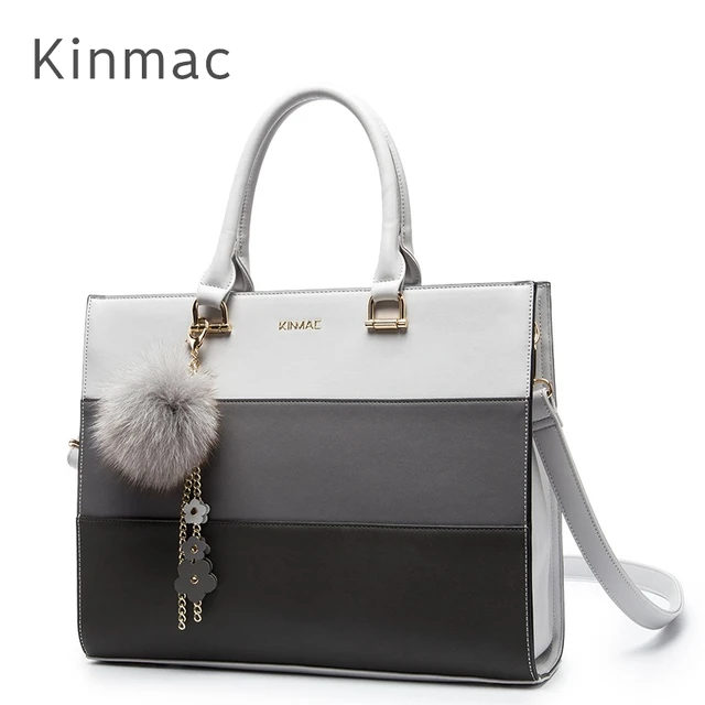 2019 New Brand Kinmac PU Leather Handbag Messenger Bag For Laptop 13 inch, Case For MacBook Air,Pro 13.3