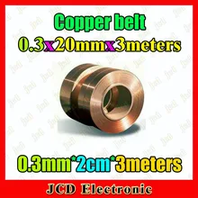Copper strip 0.3mm thickness copper foil 20mm wide Copper belt 3meters length Copper Tape 0.3mm*2cm*3 meters Copper strip 0.3mm thickness copper foil 20mm wide Copper belt 3meters length Copper Tape 0.3mm*2cm*3 meters