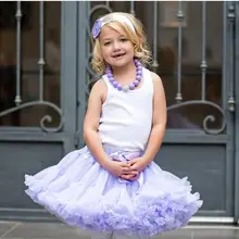 От 0 до 10 лет милые пышные шифоновые юбки-американки юбки для маленьких девочек детская юбка-пачка фатиновая юбка принцессы для танцевальной вечеринки 16 цветов