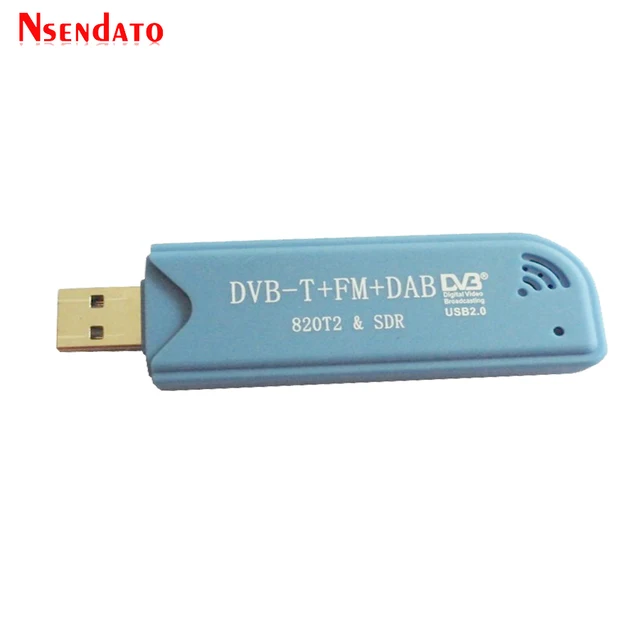 Digital RTL2832U & R820T2 USB2.0 Smart DVB-T SDR TV Stick Tuner DVB-T+FM+DAB RTL-SDR TV Receiver Dongle With Antenna For windows
